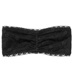 Garage Black Lace Bandeau